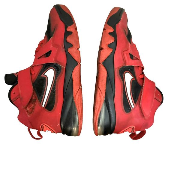 NIKE Air Force Max C Hyperfuse 616761-600 University Red Men